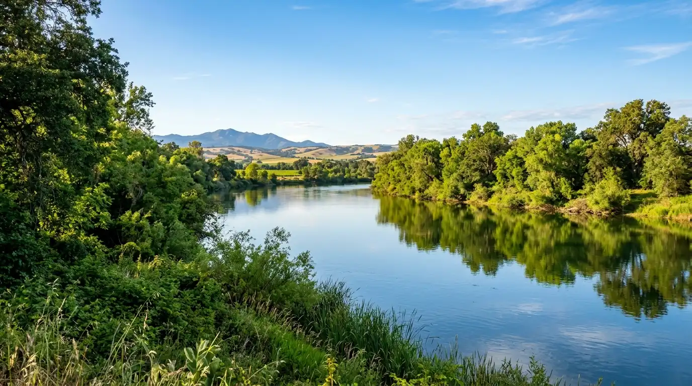 Scenic view of Glenn County